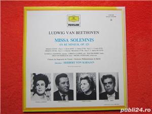 vinil Beethoven ‎- Missa Solemnis -2xLP Karajan, made in France 1966 - imagine 3