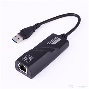 Adaptor(extensie,conector) USB 2.0(3.0) la RJ45 pentru reteaua LAN   - imagine 3