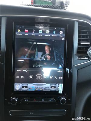 Navigatie android 9 dedicata renault megane 4 ecran 10.4'' tesla style 4gb ram 32gb edt-t447-6core - imagine 3