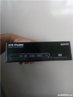 Sigilate Reportofoane SANYO ICR-FP600D cu slot de card extern la țiplă neatinse - imagine 5