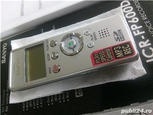Sigilate Reportofoane SANYO ICR-FP600D cu slot de card extern la țiplă neatinse - imagine 2