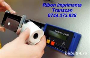 Ribon tusat  si rola hartie pentru termodiagrame auto.