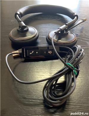 Casca Call Center Plantronics BLACKWIRE C520-M, USB, Microsoft Certified, Binaural - imagine 4
