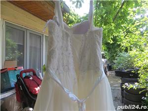 Rochie de mireasa Bien Savvy Cristale Swarowsky masura M 38-40 - imagine 7