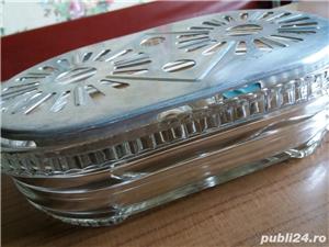 Aparat din sticla si inox-chafing dishes-pt incalzit si pastrat mancarea calda - imagine 8