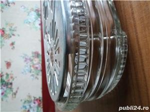 Aparat din sticla si inox-chafing dishes-pt incalzit si pastrat mancarea calda - imagine 3