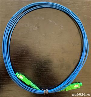 Patchcord G657A2 loosetube SM SX 1.6mm SCAPC/SCAPC Blue 3.5m