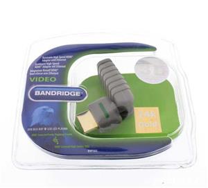 Adaptor HDMI rotativ de mare viteza cu functie Ethernet BANDRIDGE BVP103