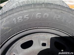 VÂND 5 ROŢI (jante cu anvelope): 4 buc 185/60R14, 1 buc 175/65R14 - imagine 2