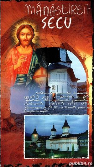 21 broşuri, pliante despre mănăstiri, biserici, schituri - imagine 12