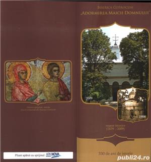 21 broşuri, pliante despre mănăstiri, biserici, schituri - imagine 17