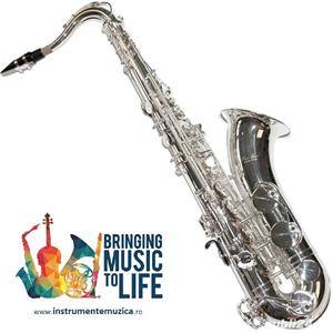 Saxofon Tenor ARGINTIU curbat Nou Karl Glaser Sax Saxophone Si b
