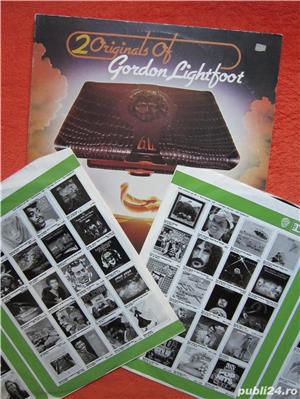 vinil Gordon Lightfoot -2 albume -made in Germany 1974 Rock