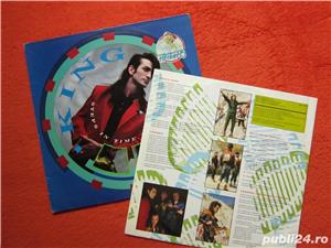 vinil King ‎-Steps In Time (hit single Love&Pride) -NewWave, Pop Rock