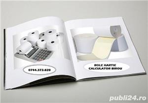 Rola hartie autocopiativa dubla Epson, IBM,Seiko,Datecs,Citizen 350DPN,CX-123II,Canon MP,Sanyo,Casio