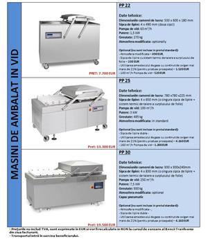 Masina de ambalat in vid