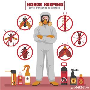 Dezinsectie, dezinfectie, deratizare House Keeping