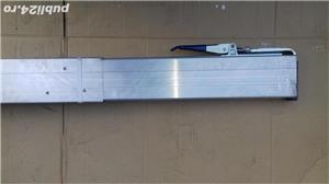 Bară NOUĂ protecție/fixare marfă pentru remorcă TIR, ajustabilă, ALUMINIU - imagine 3