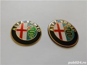 Embleme volan Alfa Romeo de 40 mm și 50 mm - imagine 2
