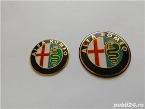 Embleme volan Alfa Romeo de 40 mm și 50 mm - imagine 3