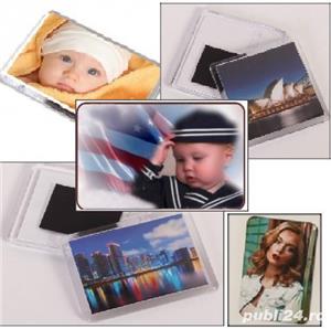 magneti frigider personalizati cu poze personale sau imagini, text dorite - imagine 2