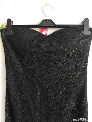 Rochie neagra, eleganta, deosebita - imagine 3