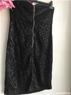 Rochie neagra, eleganta, deosebita - imagine 2