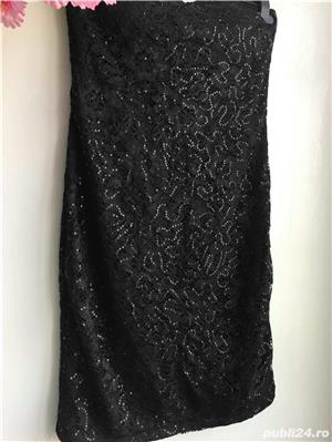 Rochie neagra, eleganta, deosebita - imagine 4