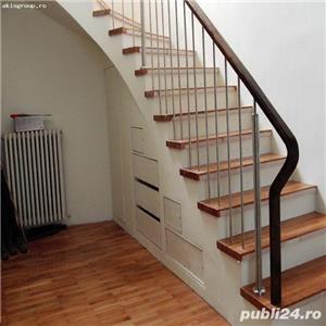 Balustrade interior / exterior; scari metalice si trepte lemn masiv