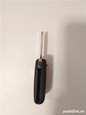 Carcasa Cheie Briceag Peugeot / Citroen cu Lama VA2 + emblema, CE0536 - imagine 6