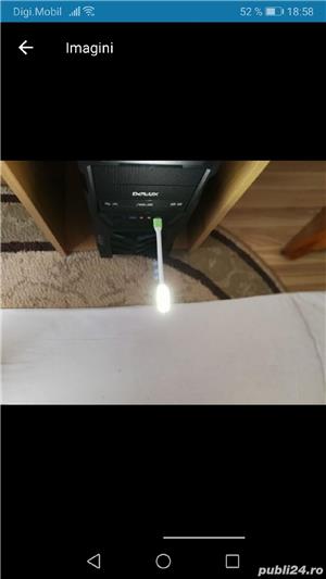 Vând lampă de iluminat pe usb și stand haider pentru telefon mobil - imagine 2