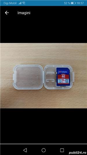 Vând card pentru cameră foto, 16 GB verbatim class 10