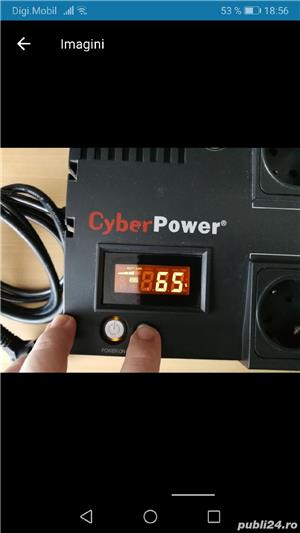Vând sursă CyberPower, model: BR 650ELCD - imagine 2