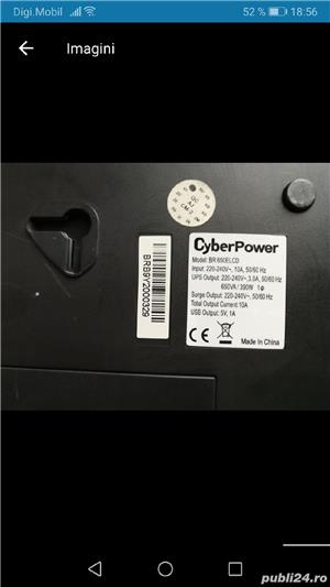 Vând sursă CyberPower, model: BR 650ELCD - imagine 7