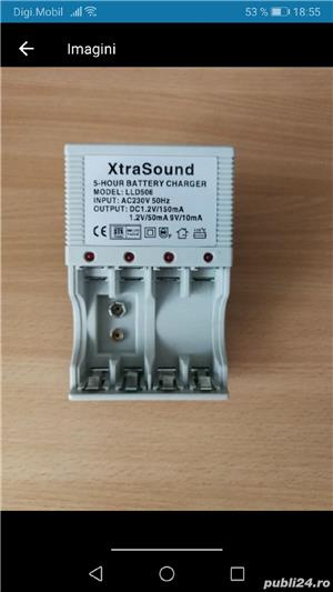Vand incarcator pentru baterii nou XtraSound model: LLD506 - imagine 2
