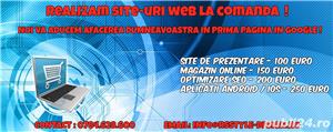 Realizăm site-uri web la comandă!