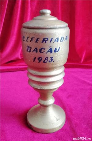 Cupa Trofeu Sportiv Ceferiada Bacau 1983 Epoca de aur România 