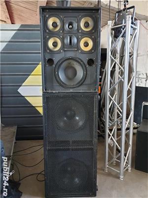 Linie completa sunet 2 basi dublii si 2 topuri cu medii si inalte