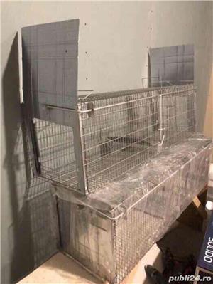 Capcana dihori,pisici,etc cu doua intrari  100 cm 30 30 - imagine 3