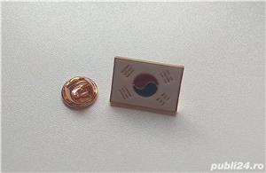 insigna stema steag Coreea de Sud decoratie airsoft Korea 