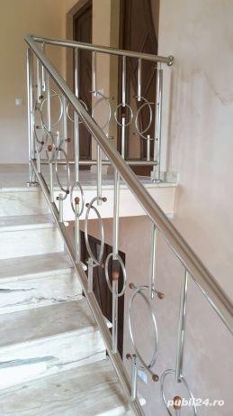 Balustrade inox si fier forjat  - imagine 2