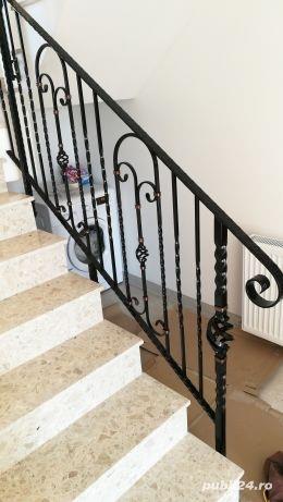 Balustrade inox si fier forjat  - imagine 3