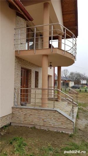 Balustrade inox si fier forjat  - imagine 7