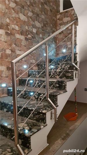 Balustrade inox si fier forjat  - imagine 4