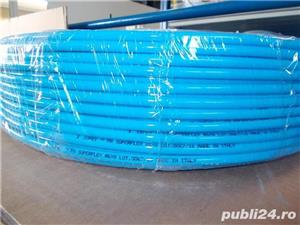 Furtun poliuretan 6x8 mm albastru - imagine 2