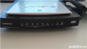 Router wireless Linksys WRT350N v2.1, 2.4 GHz, 3 antene, Gigabit, USB - imagine 4