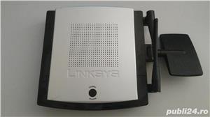 Router wireless Linksys WRT350N v2.1, 2.4 GHz, 3 antene, Gigabit, USB