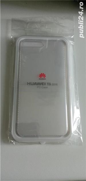 Vand Husa protectie Silicon Transparent  Huawei Y6 2018,originala.huawei