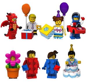 Set 8 minifigurine noi tip Lego seria 18.1
