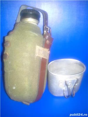 Tub cartus 1888 Magazie cartuse Bidonas Militar Medalie Colectie Rara - imagine 4